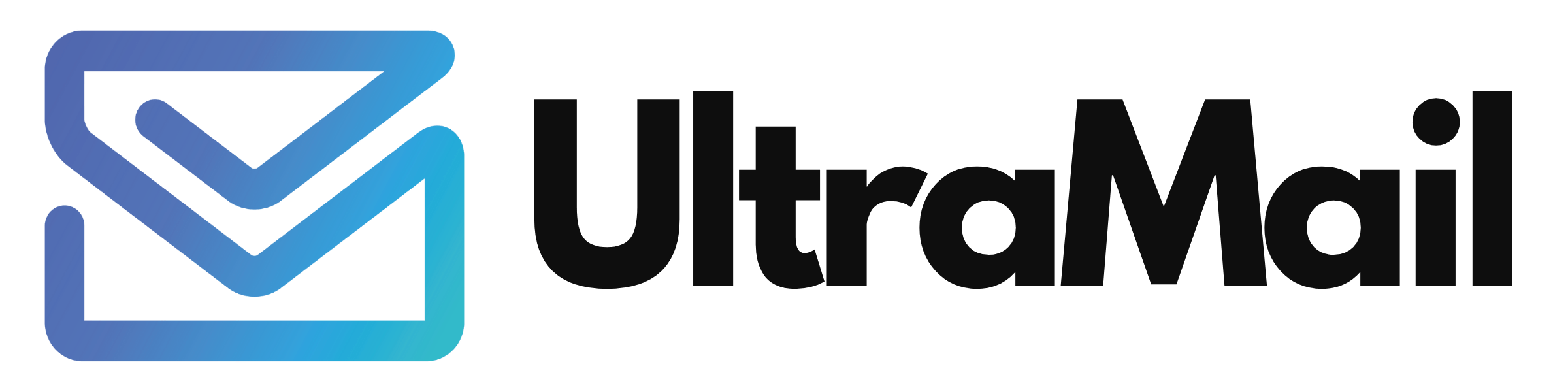 UltraMail Logo Black